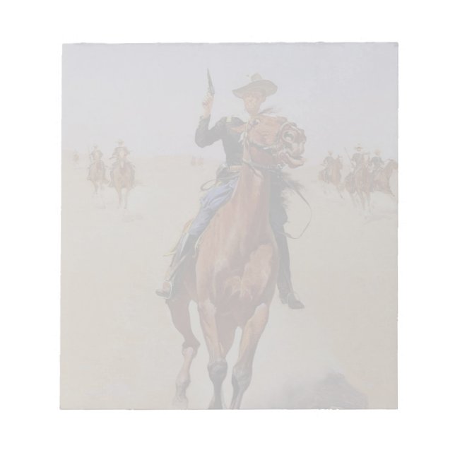 Bloco De Notas Frederic Remington O Soldado (Frente)