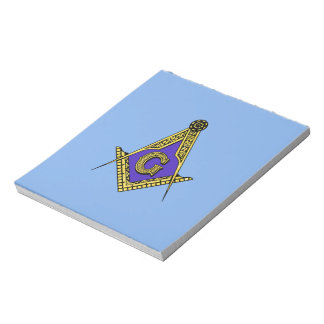Bloco De Notas Freemason (azul)