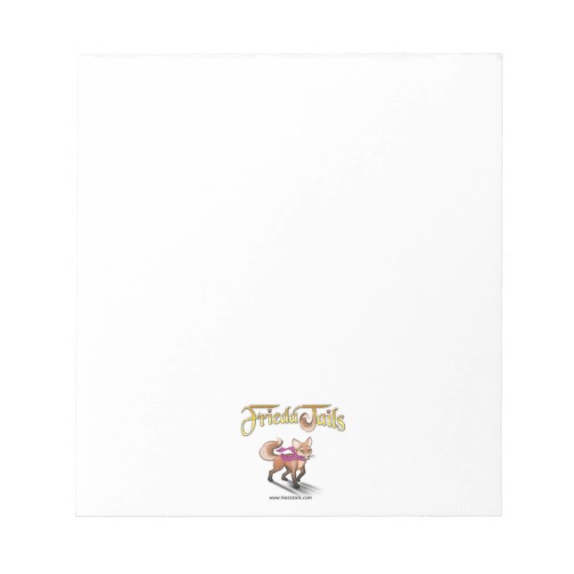 bloco de notas Frieda Tails (Frente)