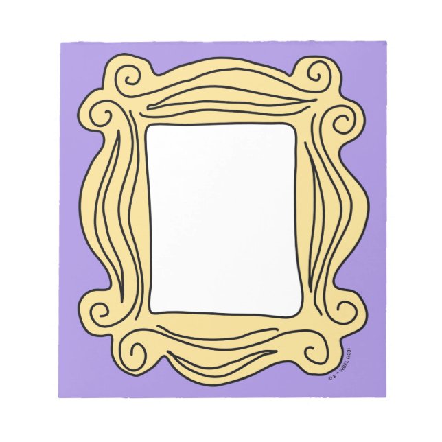 Bloco De Notas FRIENDS™ | Quadro Olho Mágico (Frente)
