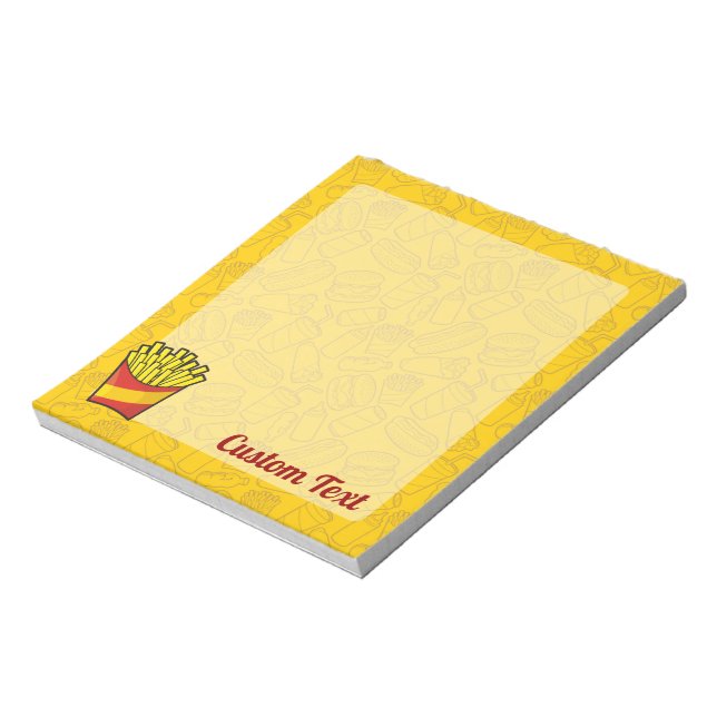 Bloco De Notas Fries Notepad (Invertido)