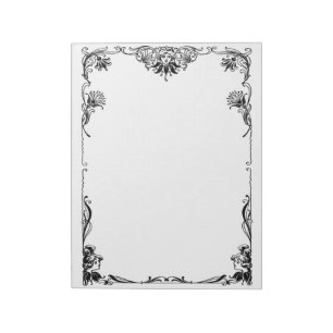 Bloco De Notas Fronteira Vitoriana de Visitas e Vinhas