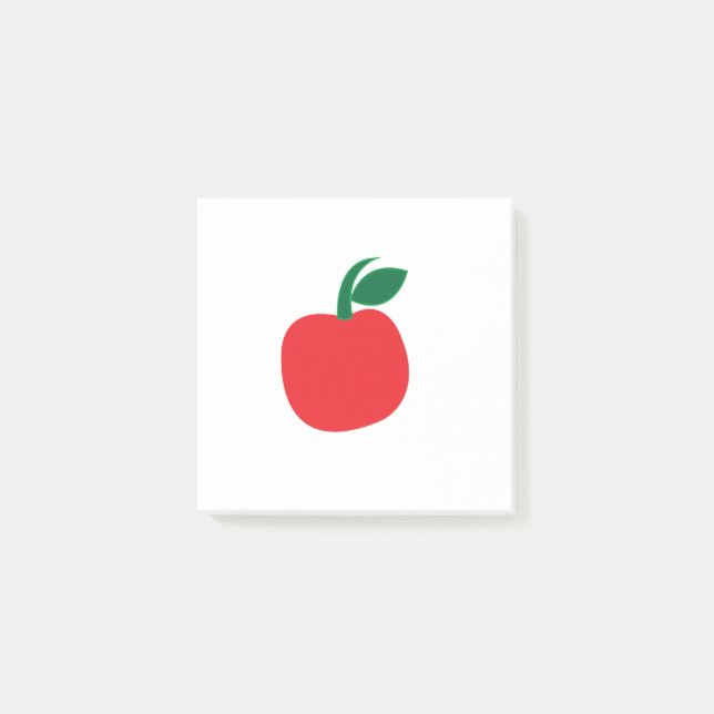 Bloco De Notas Fruta Maçã (Frente)