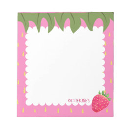 Bloco De Notas Fruta Strawberry