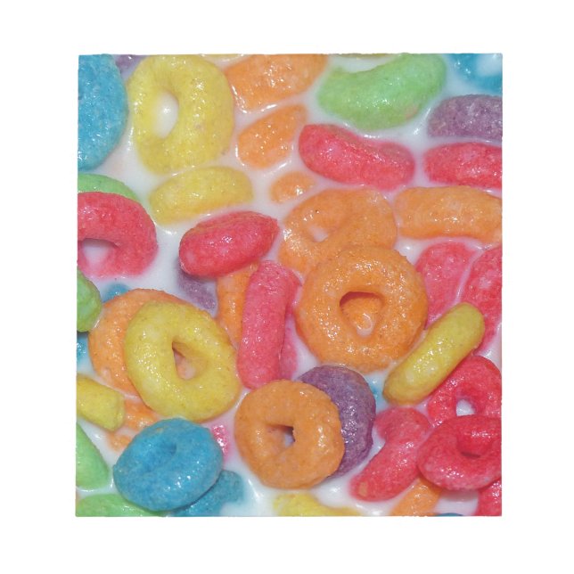 Bloco De Notas Frutado Cereal (Frente)