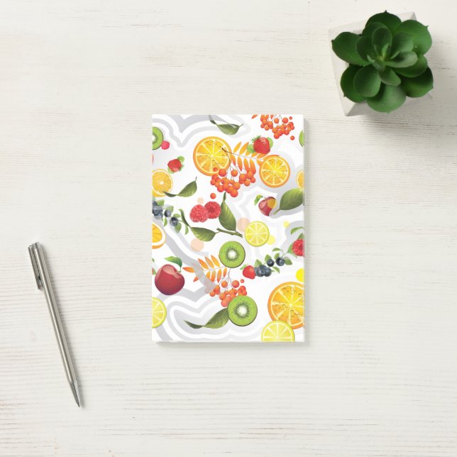Bloco De Notas Frutas Mistas 5 (Escritótio)