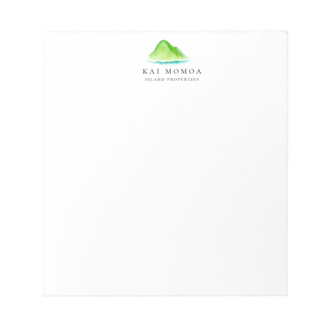 Bloco De Notas Fuga para a Ilha (Frente)