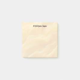 Bloco De Notas Fundo Abstrato Amarelo embrado