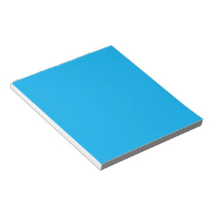 Bloco De Notas Fundo Azul Ciano Sólido