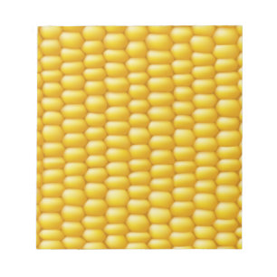 Bloco De Notas Fundo da espiga de milho