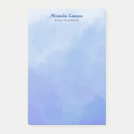 Bloco De Notas Fundo de aquarela