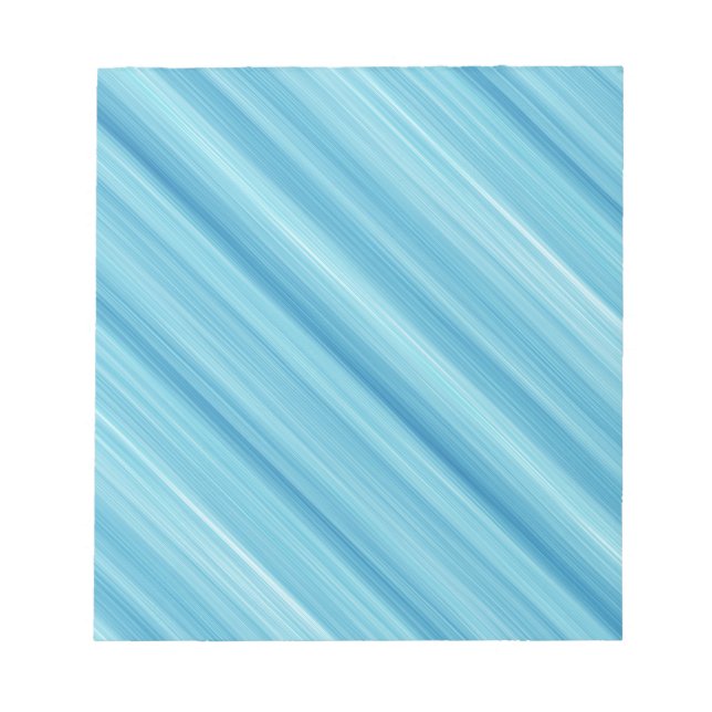 Bloco De Notas Fundo de metal azul (Frente)