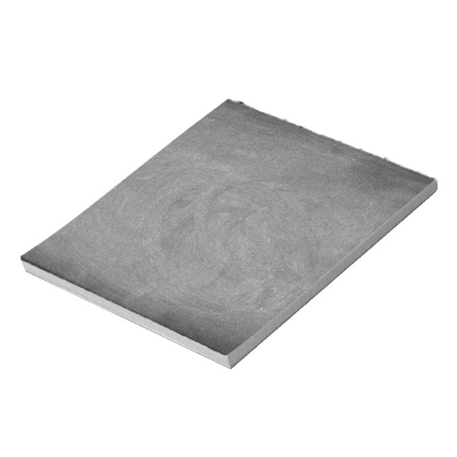 Bloco De Notas Fundo do quadro negro da Cinza (Invertido)