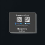 Bloco De Notas Fundo Honeymoon PayPal Venmo obrigado de código QR<br><div class="desc">Para amantes da música como nós</div>