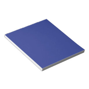 Bloco De Notas Fundo Sólido Azul Escuro Design Minimalista Ousa