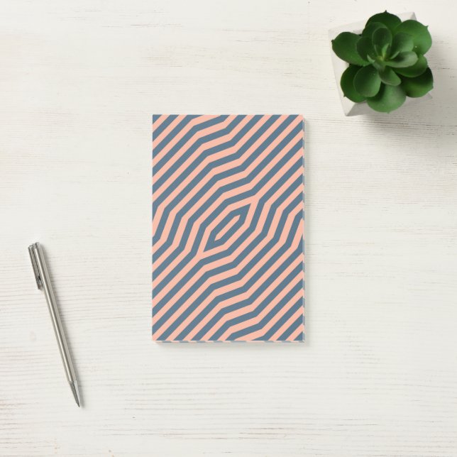 Bloco De Notas fundos de listras diagonais simétricas 10 (Escritótio)