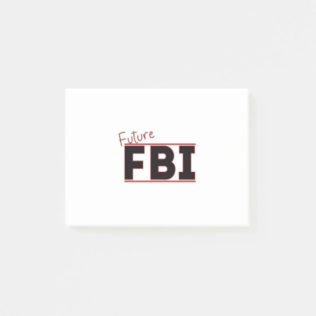 Bloco De Notas Futuro FBI (Frente)
