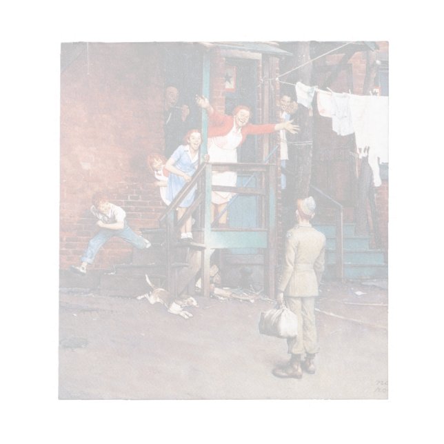 Bloco De Notas G.I. de emergência. (Frente)