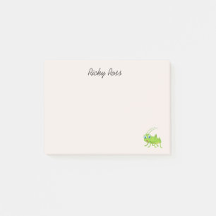Bloco De Notas Gafanhoto verde-claro