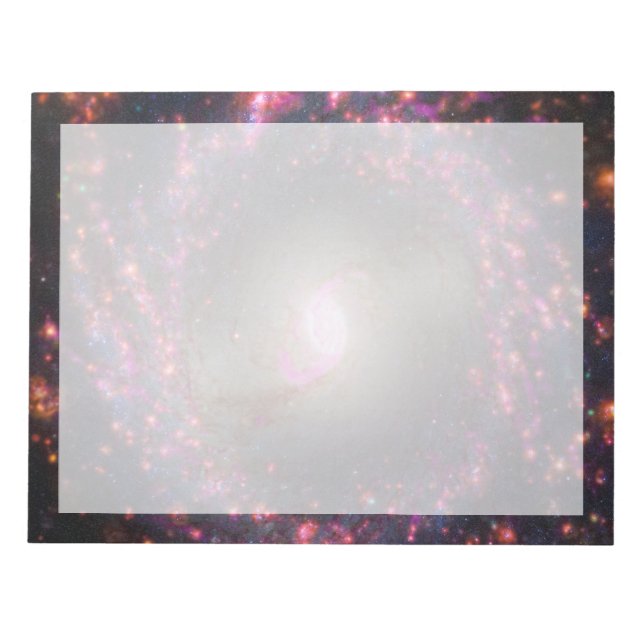 Bloco De Notas Galáxia Espiral Ngc 3351. (Frente)