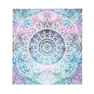 Bloco De Notas Galaxy Mandala