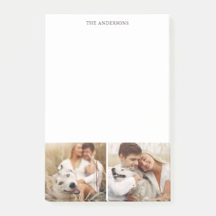 Bloco De Notas Galeria de 2 Fotos Personalizadas