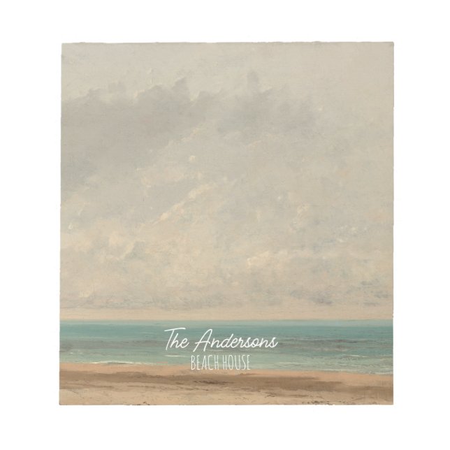 Bloco De Notas Galeria Nacional do Curso Gustave 1866 (Frente)