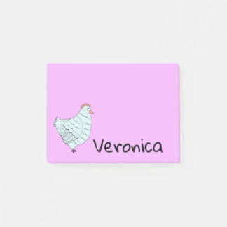 Bloco De Notas Galinha Personalizada
