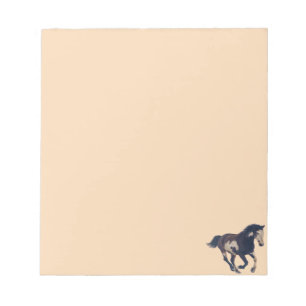 Bloco De Notas Galopagem Selvagem Pinto Cavalo de Tintas American