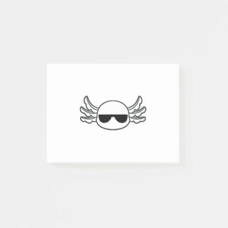 Bloco De Notas Gangster Axolotl Shades Funny Fish Funny