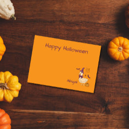 Bloco De Notas Ganso de Halloween Fofo
