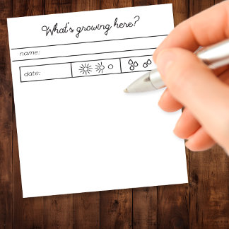 Bloco De Notas Garden Helper