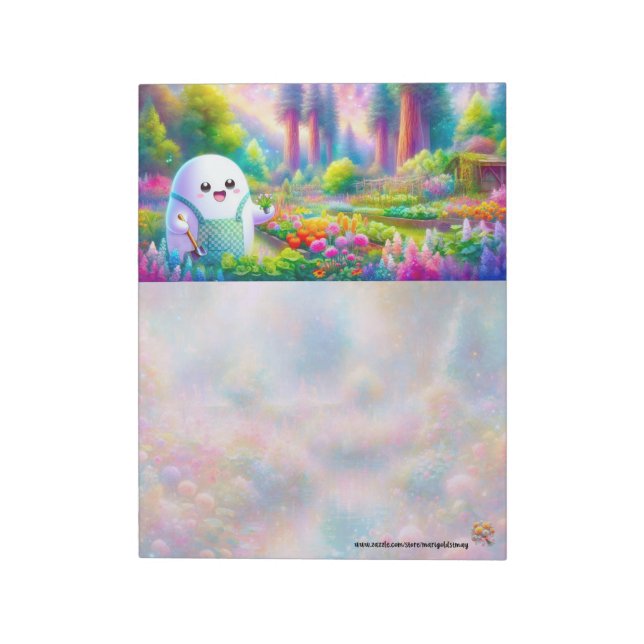 Bloco De Notas Gardening Ghost Notepad (Invertido)