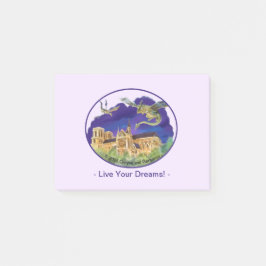 Bloco De Notas Gargula Notre Dame - Paris Sonhos Notas 4" x 3"