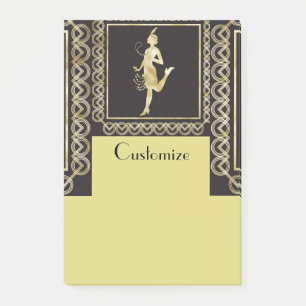 Bloco De Notas Garota Flapper de 1920 Thunder_Cove