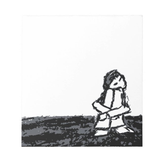 Bloco De Notas garoto esquisito (Frente)