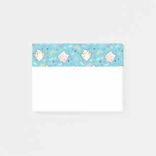 Bloco De Notas Gatinho Gatinho Gato, Padrão Whimsical