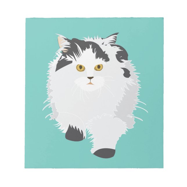 Bloco De Notas Gatinho Gato Persa  (Frente)