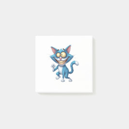 Bloco De Notas Gato de desenho animado