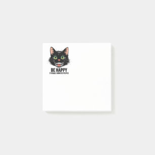 Bloco De Notas Gato Engraçado Pé-de-Ova Feliz Pessoas de Anonys S