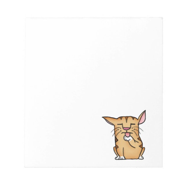 Bloco De Notas Gato Gordo (Frente)