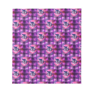 Bloco De Notas gato iluminado