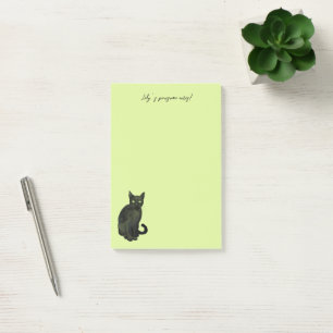 Bloco De Notas Gato negro