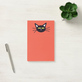Bloco De Notas Gato Negro Halloween