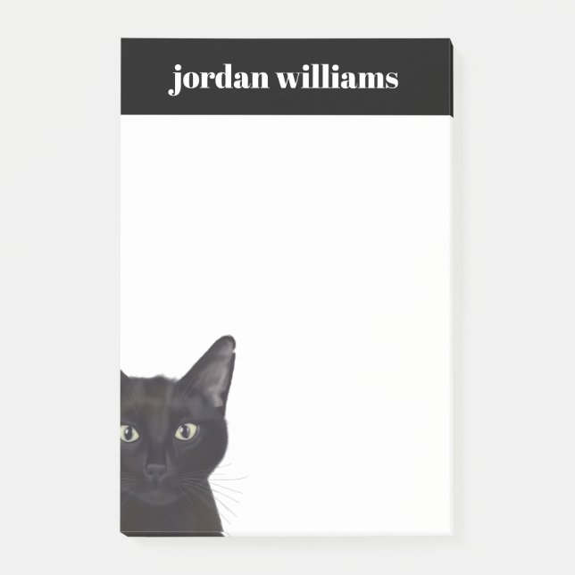 Bloco De Notas Gato, Retrato de Gus (Frente)