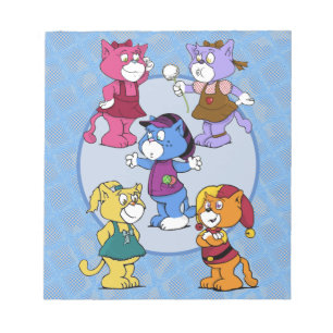 Bloco De Notas Gatos Boomi