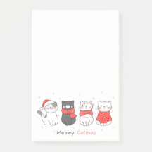 Gatos de Natal Meowy Catmas