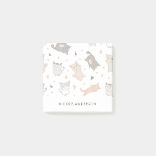 Bloco De Notas Gatos Ilustrados