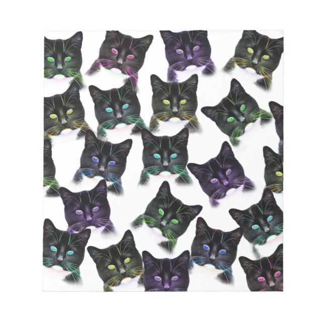 Bloco De Notas Gatos legal (Frente)