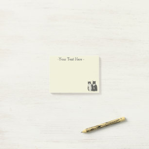 Bloco De Notas Gatos Tuxedo